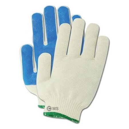 MAGID MultiMaster Womens Blue PVC Palm Coated Gloves, 12PK 1495-C